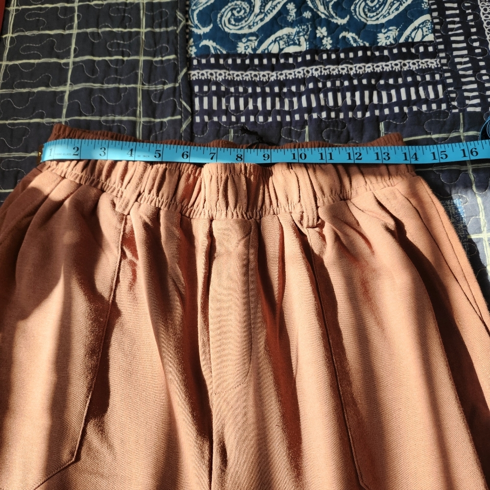Rust Wide-Leg Pants - Picture 5 of 7
